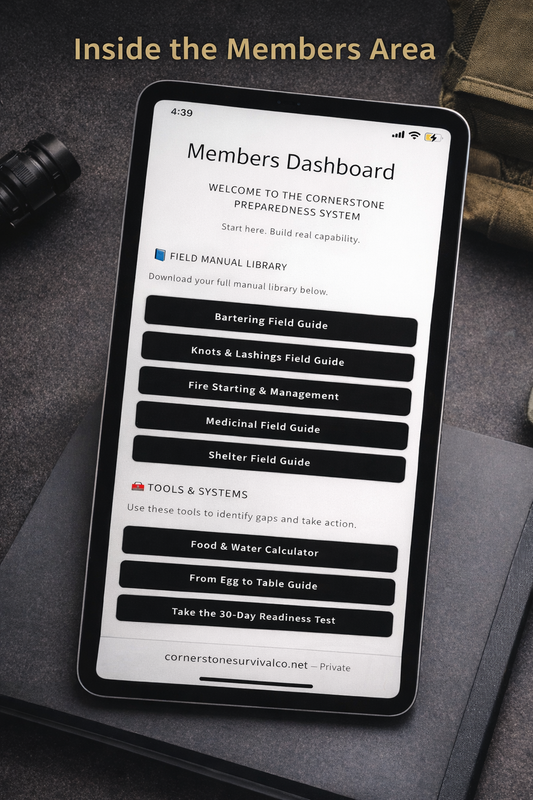 Cornerstone Preparedness System Membership - Monthly